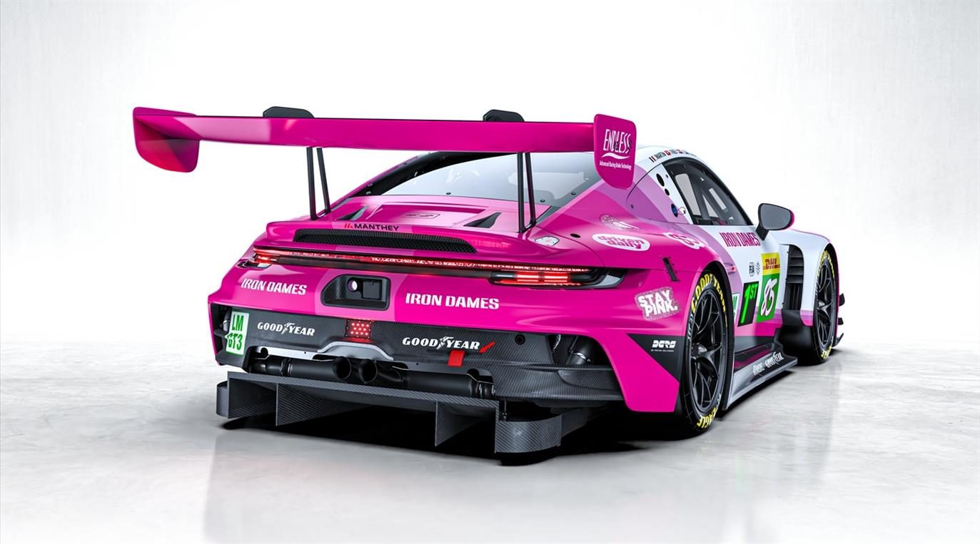 Iron Dames presenta su decoración para el WEC