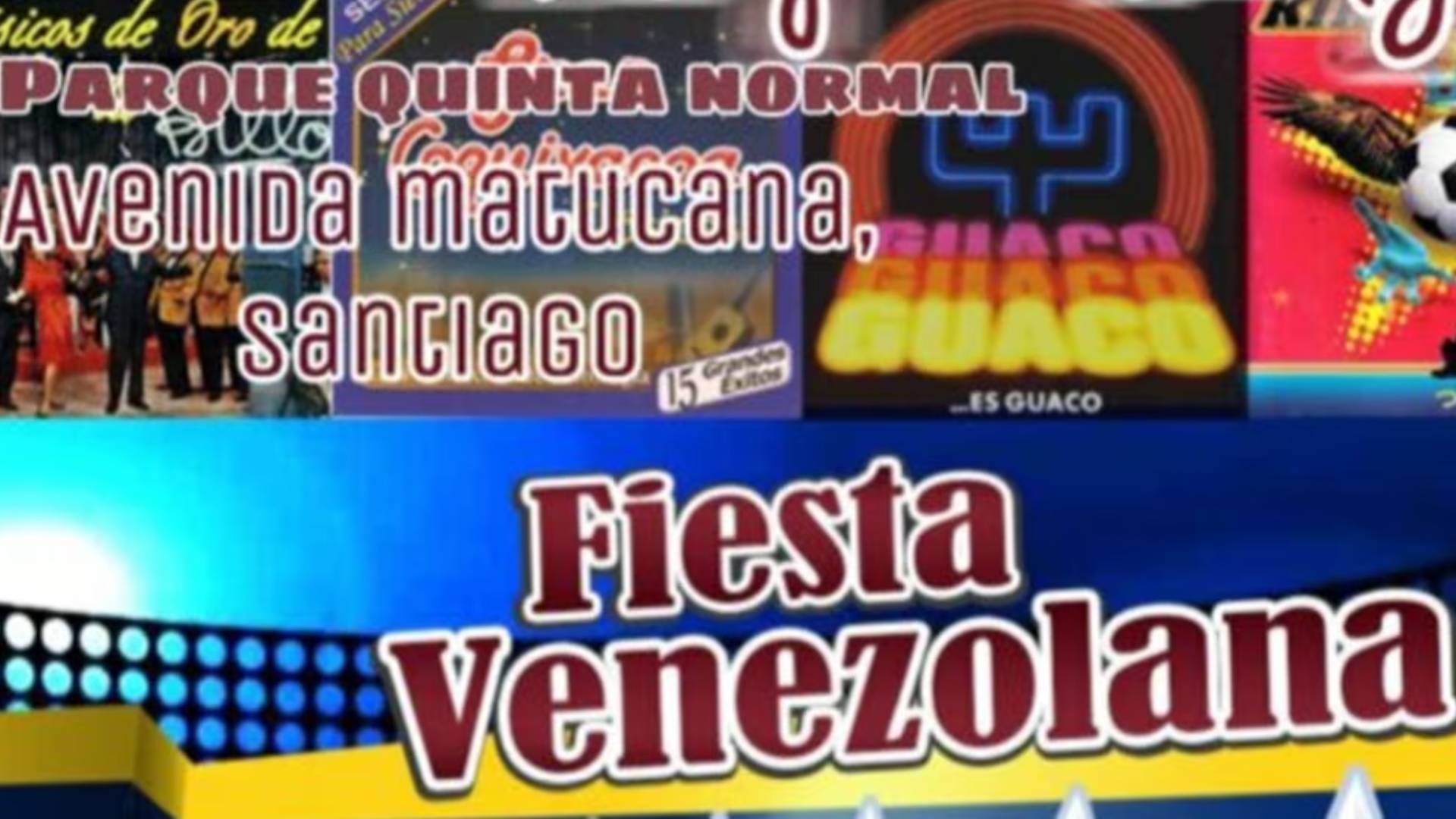 Cuándo y dónde era la fiesta venezolana que la Municipalidad de Santiago negó haber autorizado