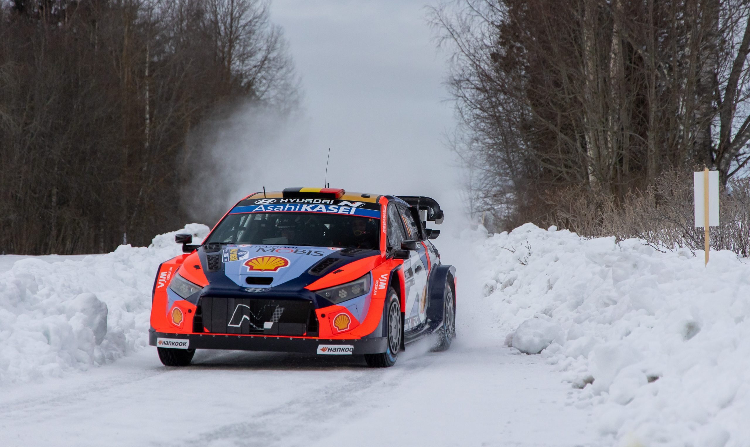 los Hyundai disfrutan de un placentero estreno de la evolución en el shakedown