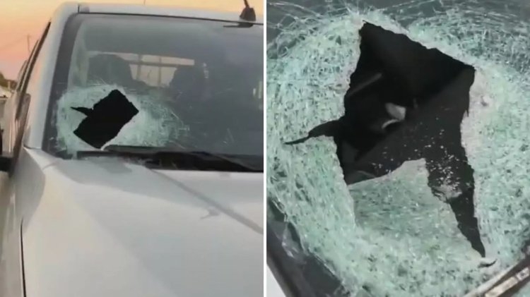 Mujer quedó grave tras barra de fierro que atravesó su auto en la Ruta 5 Sur