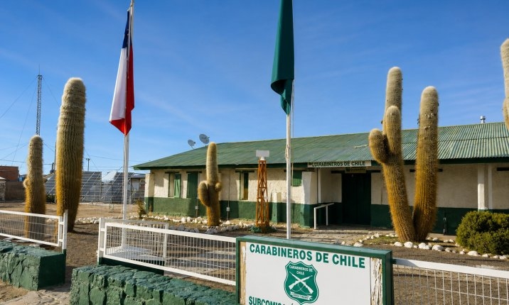 Ladrones se llevan más de US$37 mil de caja fuerte de Carabineros en Colchane