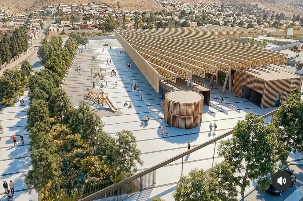 Illapel presenta propuesta inicial para reconstruir la Plaza de Abastos