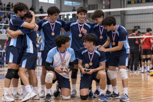 Andrés Bello Pampa asegura el tercer lugar nacional en el vóleibol escolar