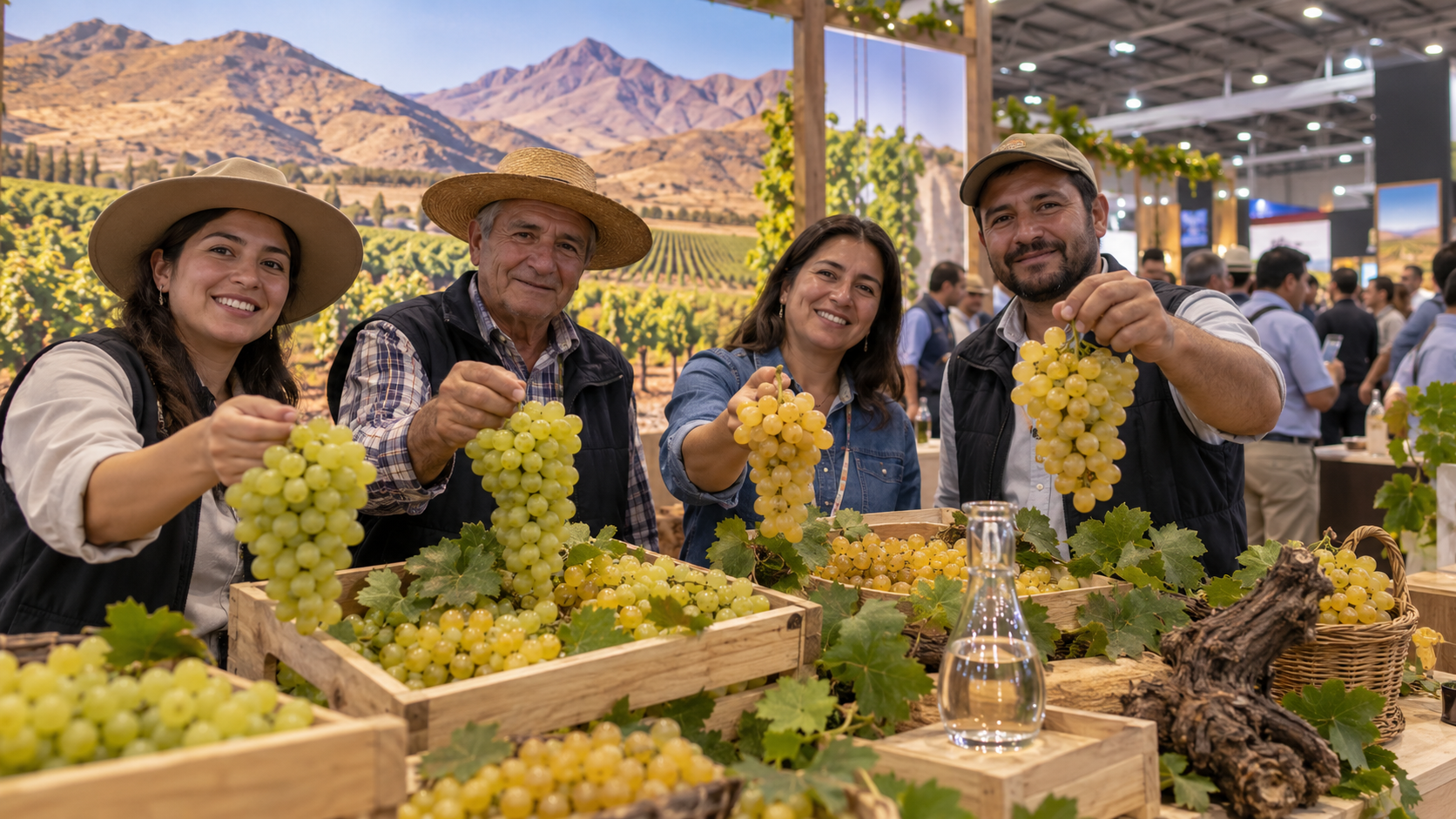 Control Pisquero releva la uva pisquera de Coquimbo en Fruittrade 2026