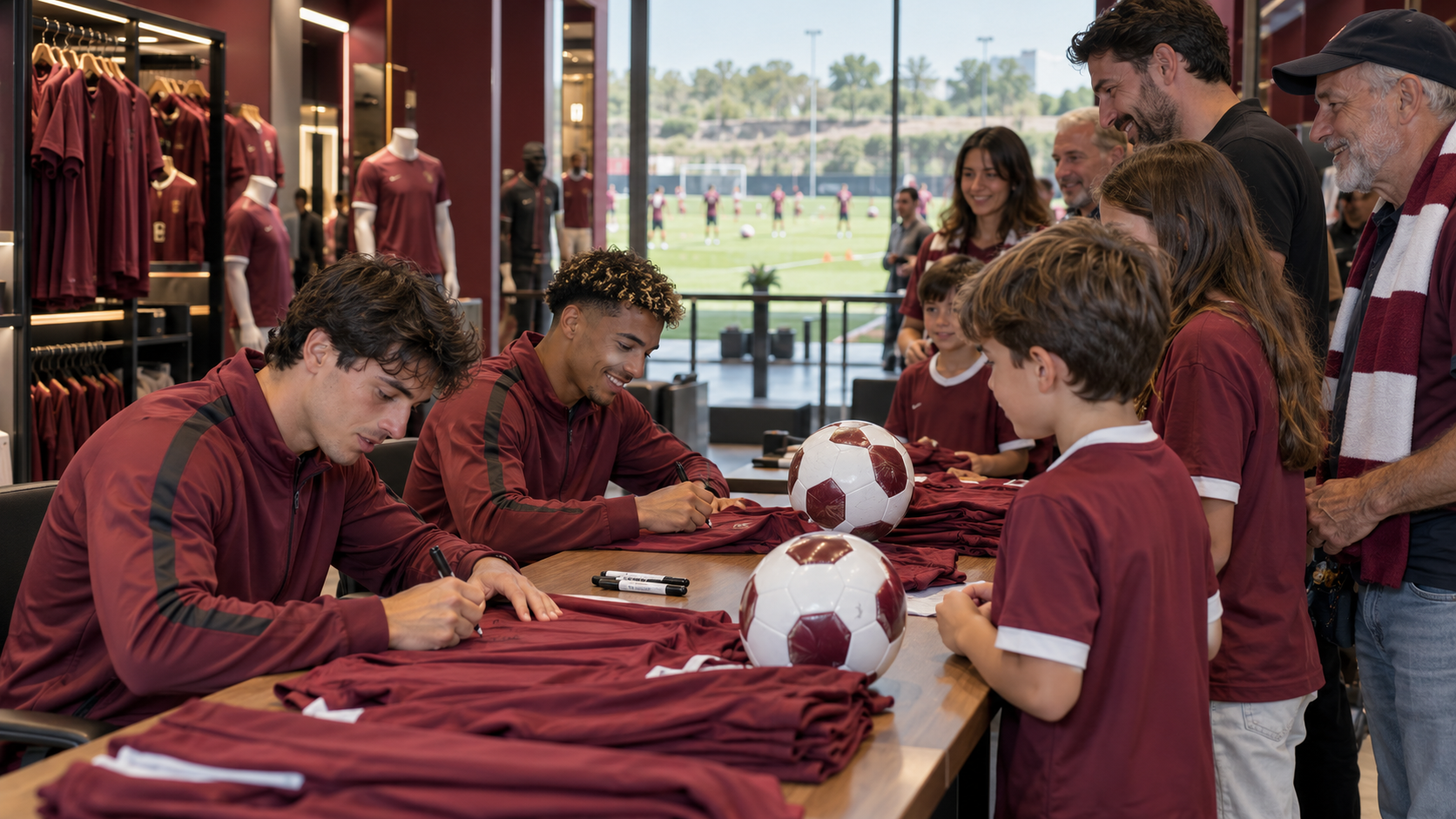 Deportes La Serena invita a una firma gratuita de camisetas con Matías Marín y Alexander Oroz