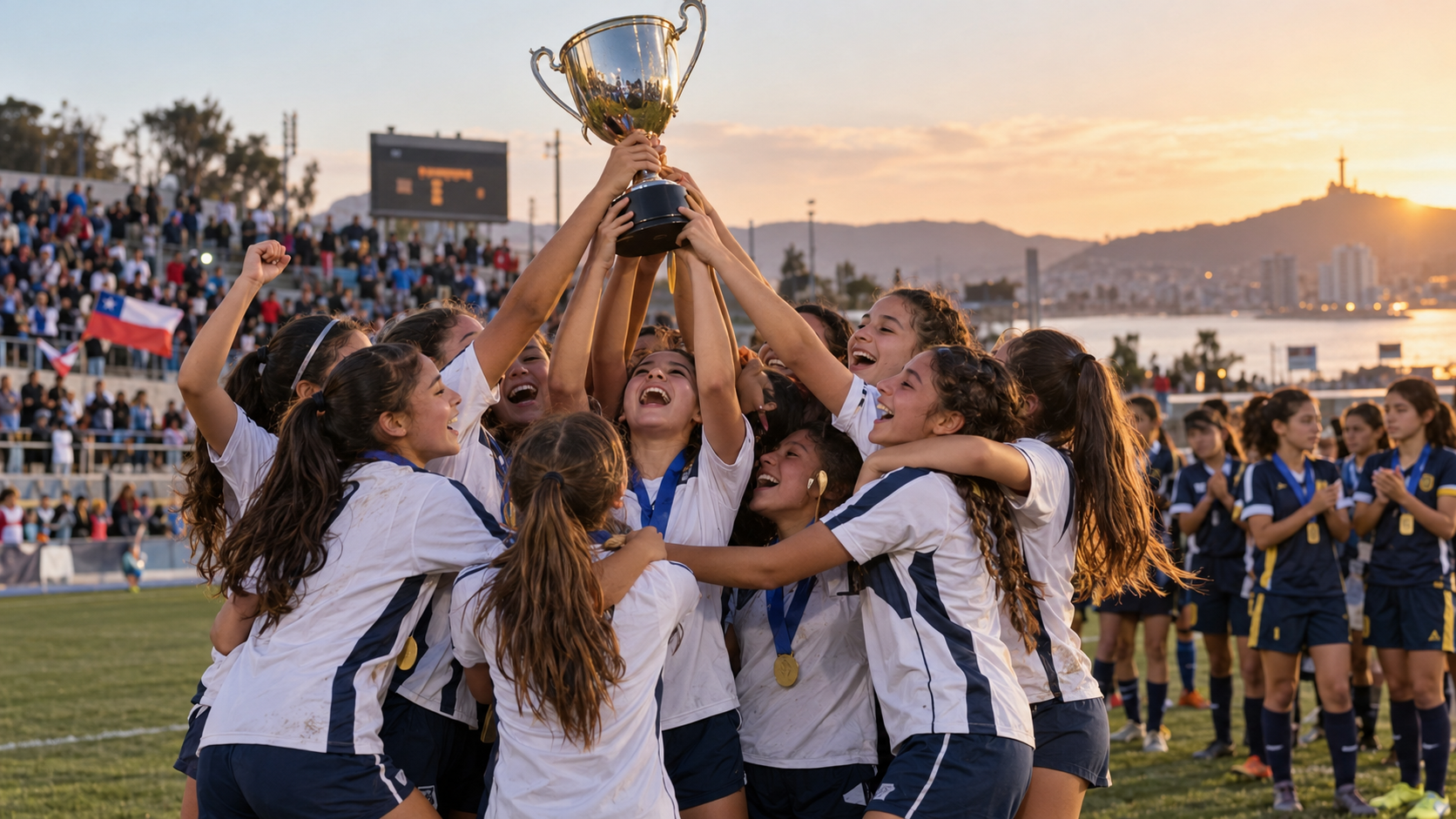 El equipo femenino sub 14 del Gabriela Mistral conquista el Nacional Infantil Scotiabank
