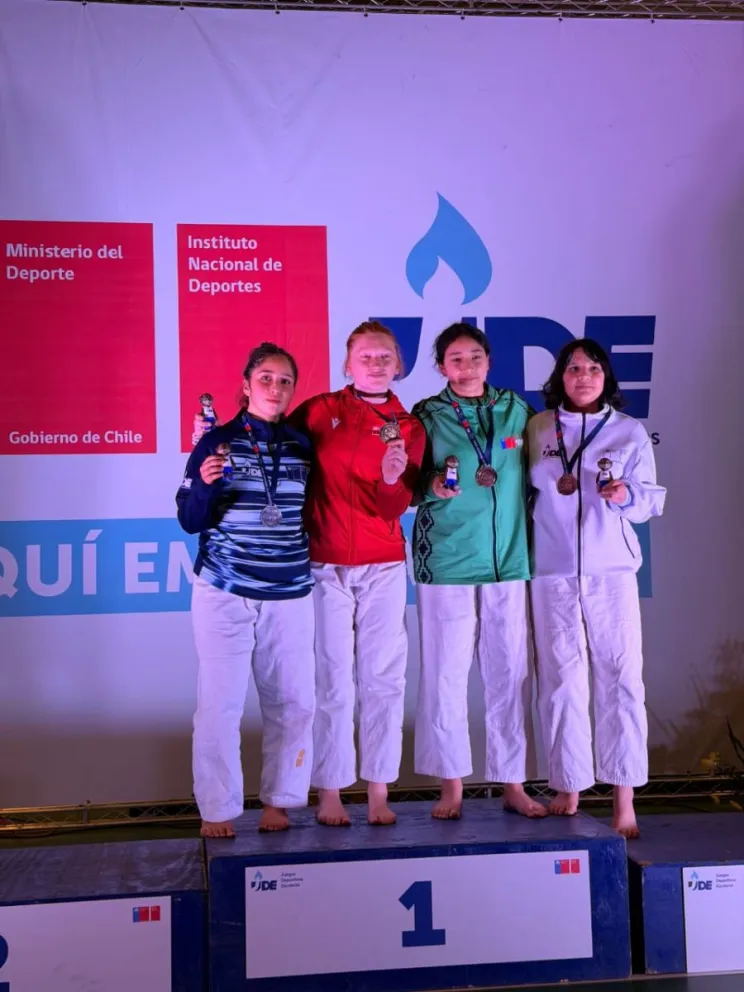El judo de Coquimbo suma dos nuevas platas y llega a cuatro en la final nacional escolar