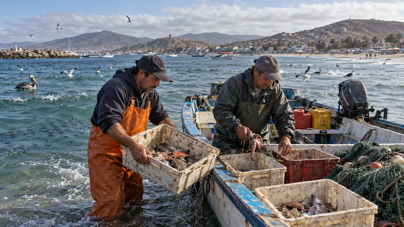 El Niño reordena el mar de la Región de Coquimbo y tensiona a la pesca artesanal