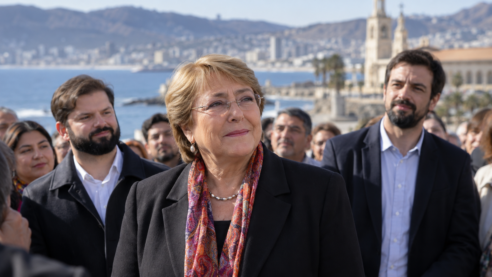 Encuesta CADEM vuelve a posicionar a Michelle Bachelet como principal figura de la centroizquierda