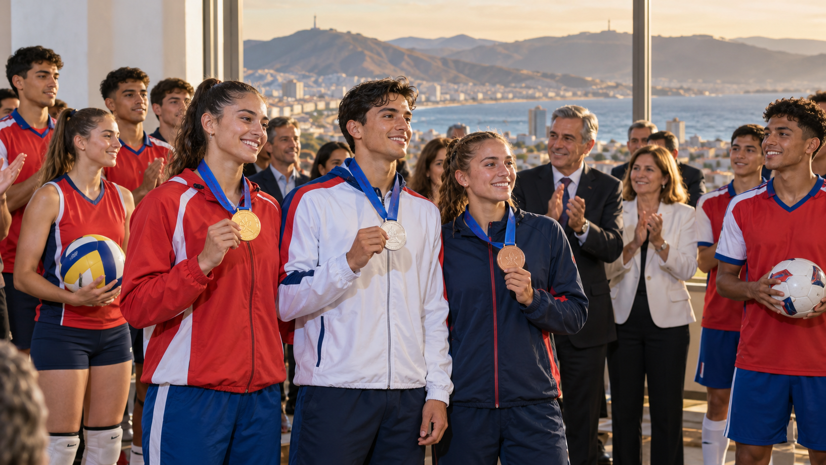 Homenajean a representantes de Coquimbo por sus logros en ODESUR Santa Fe 2026