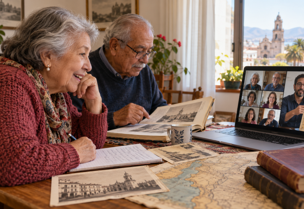 Investigación destaca el aporte de Zoom a la enseñanza de Historia para personas mayores