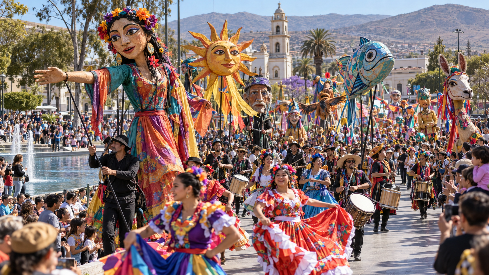 Más de 30 marionetas y esculturas recorrerán Ovalle en el Carnaval Primavera Open