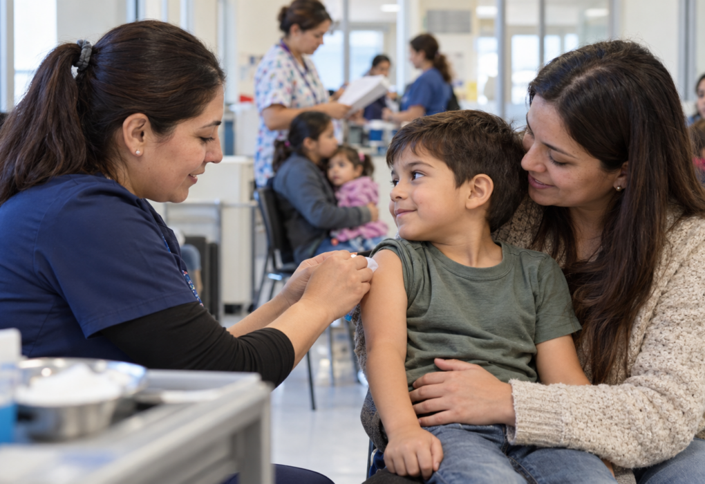 Región de Coquimbo refuerza la vacunación contra el sarampión: 7.961 niños tienen dosis pendientes