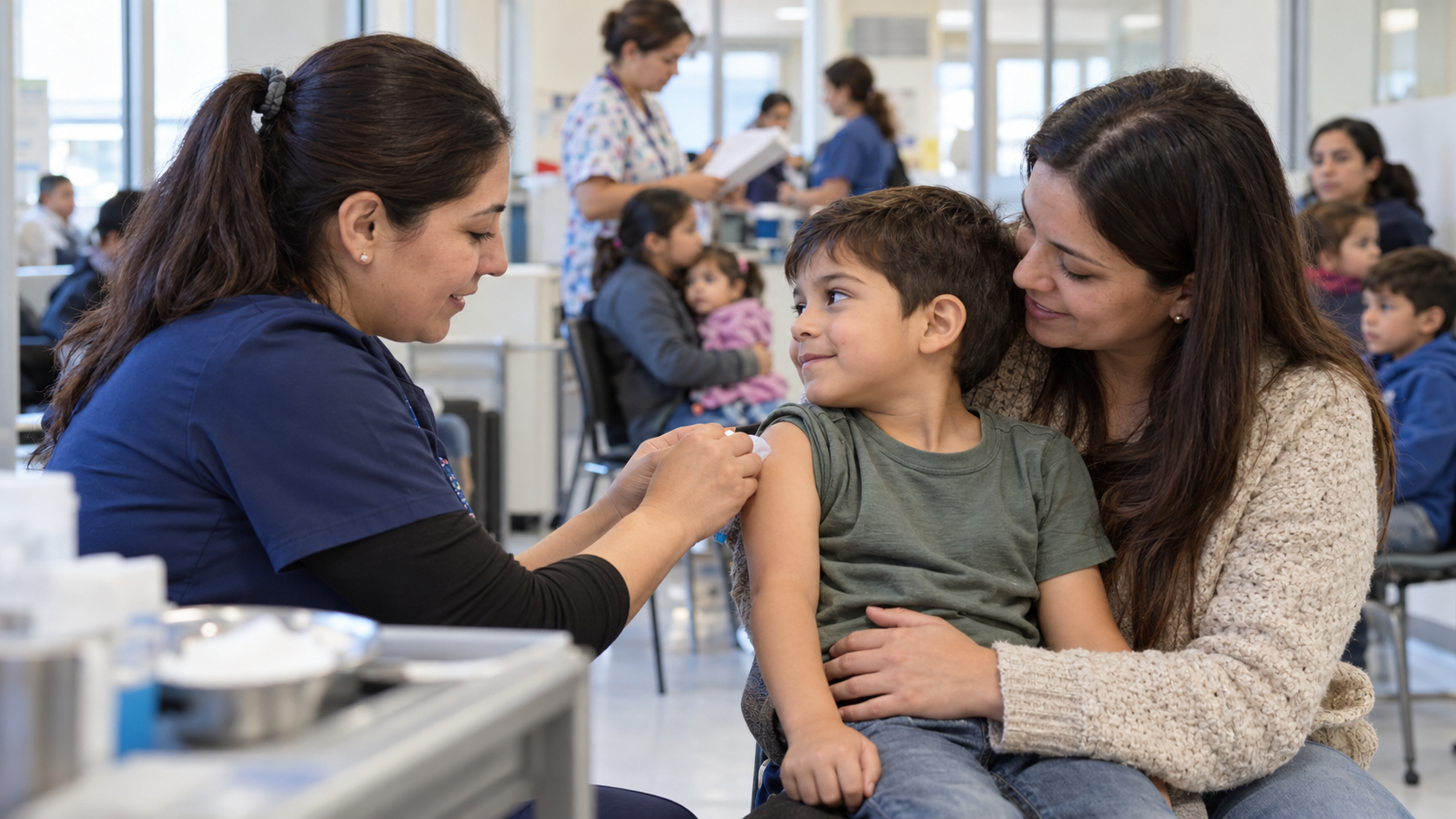 Región de Coquimbo refuerza la vacunación contra el sarampión: 7.961 niños tienen dosis pendientes